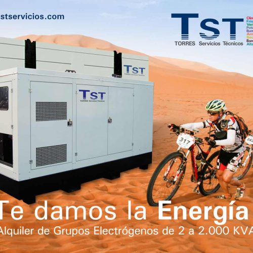 Aportamos toda la energía en el desierto para la carrera de bicicletas Titan Desert 2017