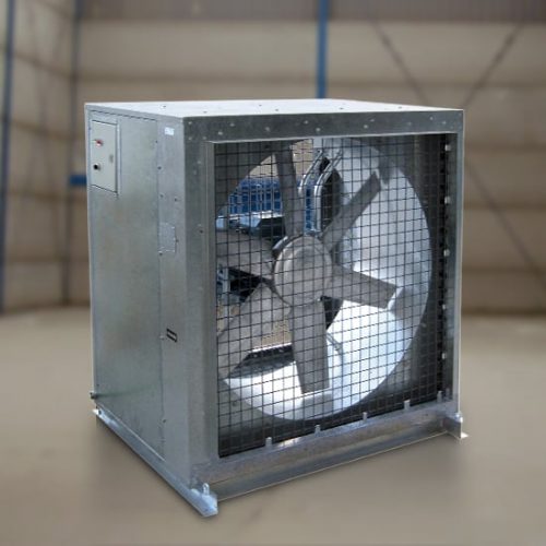 Soundproof ventilation boxes
