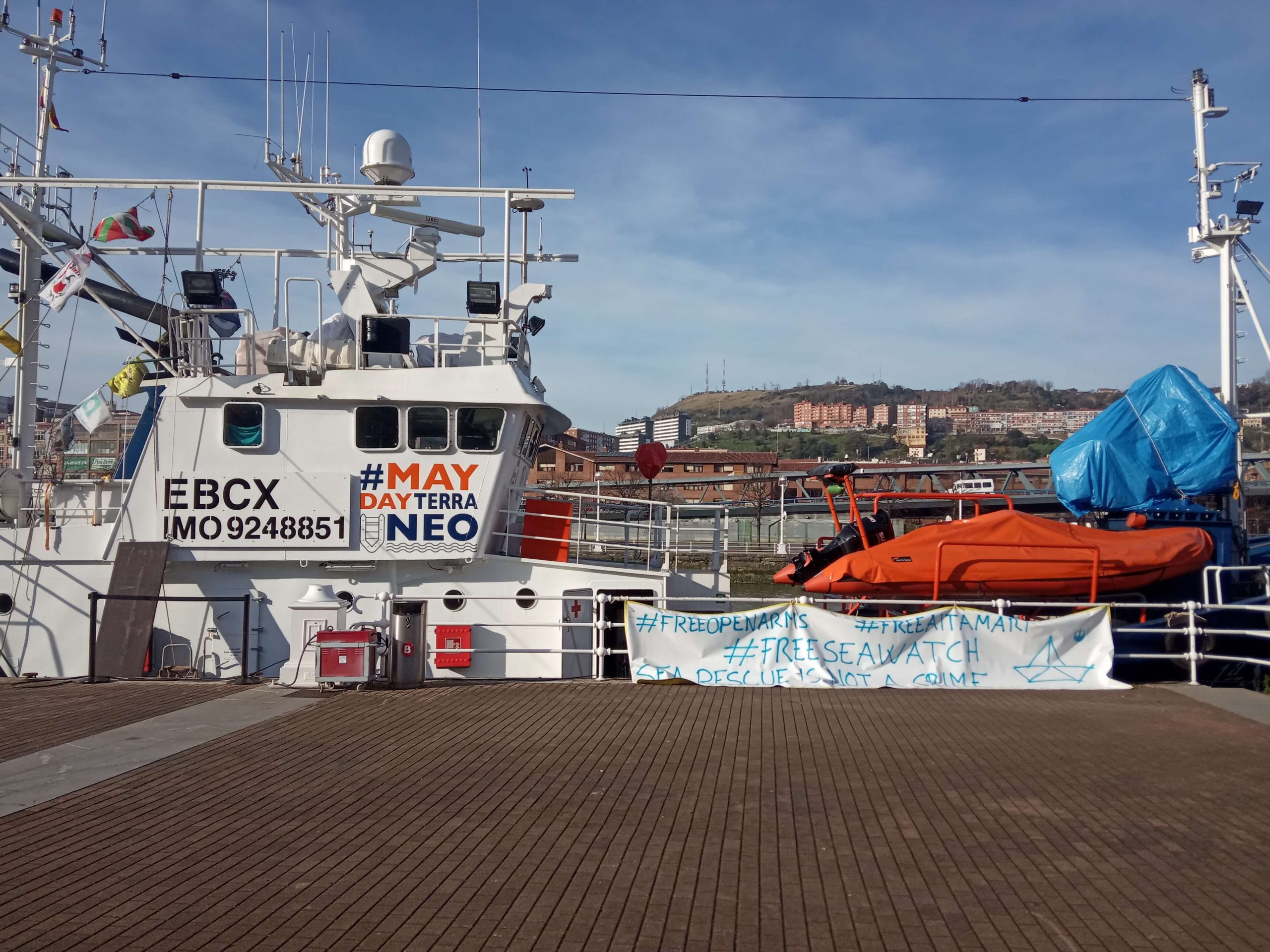 Barco de Salvamento Marítimo en Bilbao