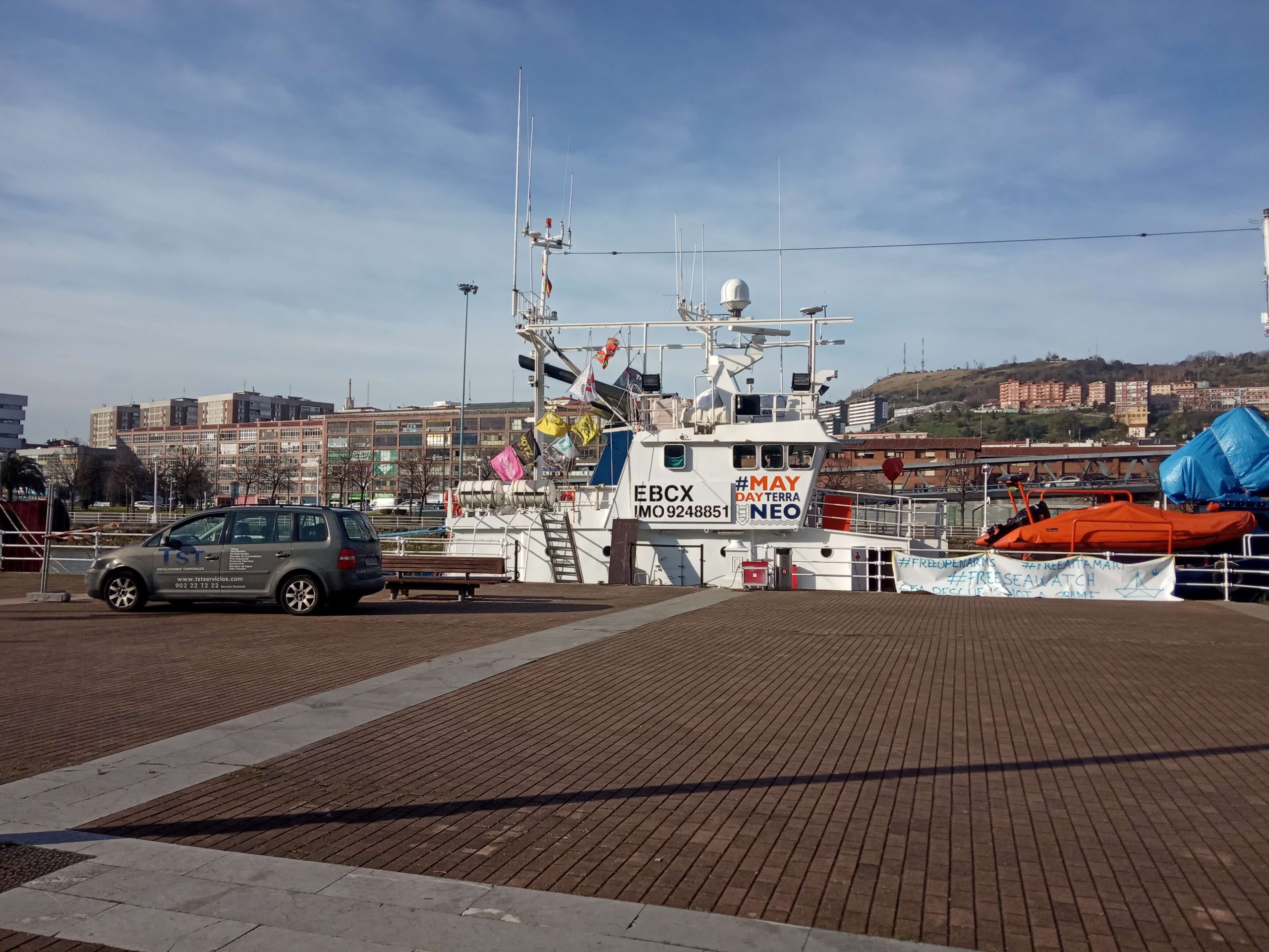 Maritime Rescue Boat in Bilbao