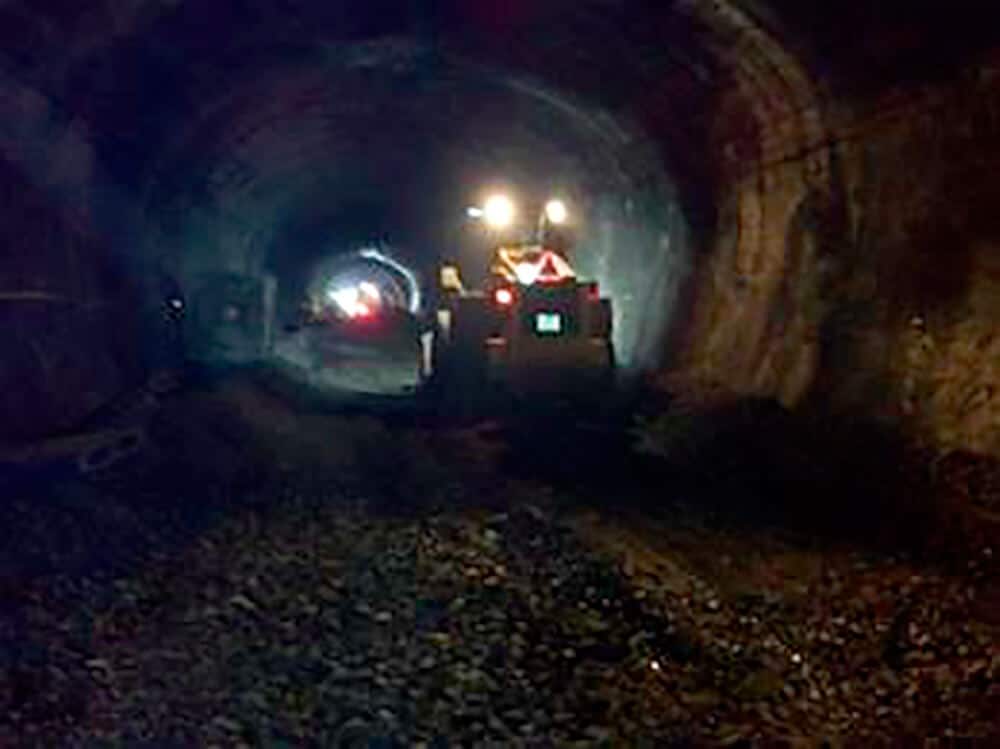 Renovación de aire en túneles