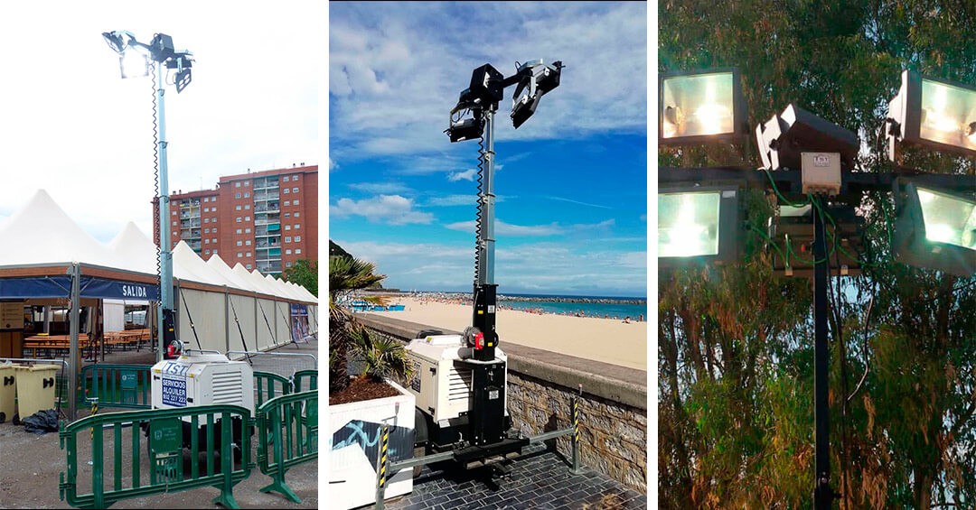 Why rent an outdoor lighting tower?