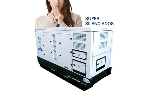 Alquiler de Grupo electrógeno 150 KVA Sincro Stage V SuperSilenciados