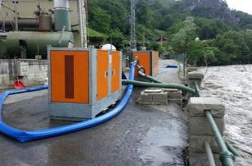Las Bombas de agua TST participan en los trabajos de emergencias por las lluvias torrenciales en el Pirineo