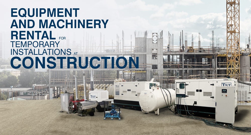 Construction machinery rental