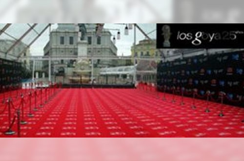 Climatización en la carpa de los Premios Goya 2011