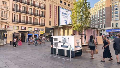 Energía para la magia en Plaza de Callao