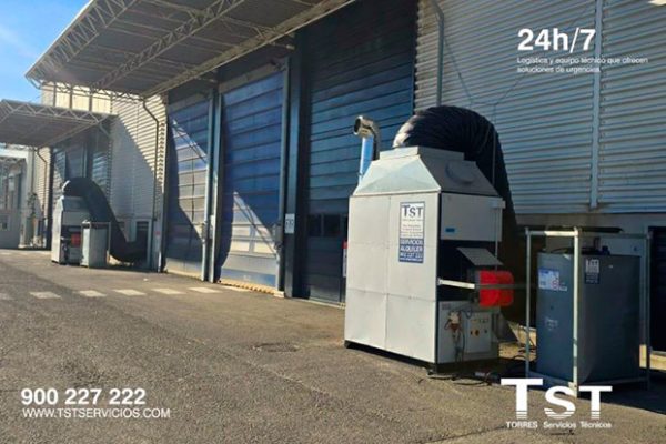 TST Servicios reactiva en horas la calefacción de una fábrica tras una avería crítica