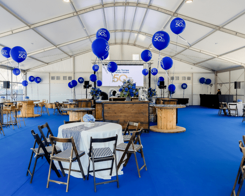 Soluciones de climatización en eventos de empresa