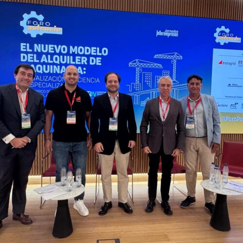 TST asiste al Foro Potencia 2026, una jornada dedicada al futuro del alquiler de maquinaria