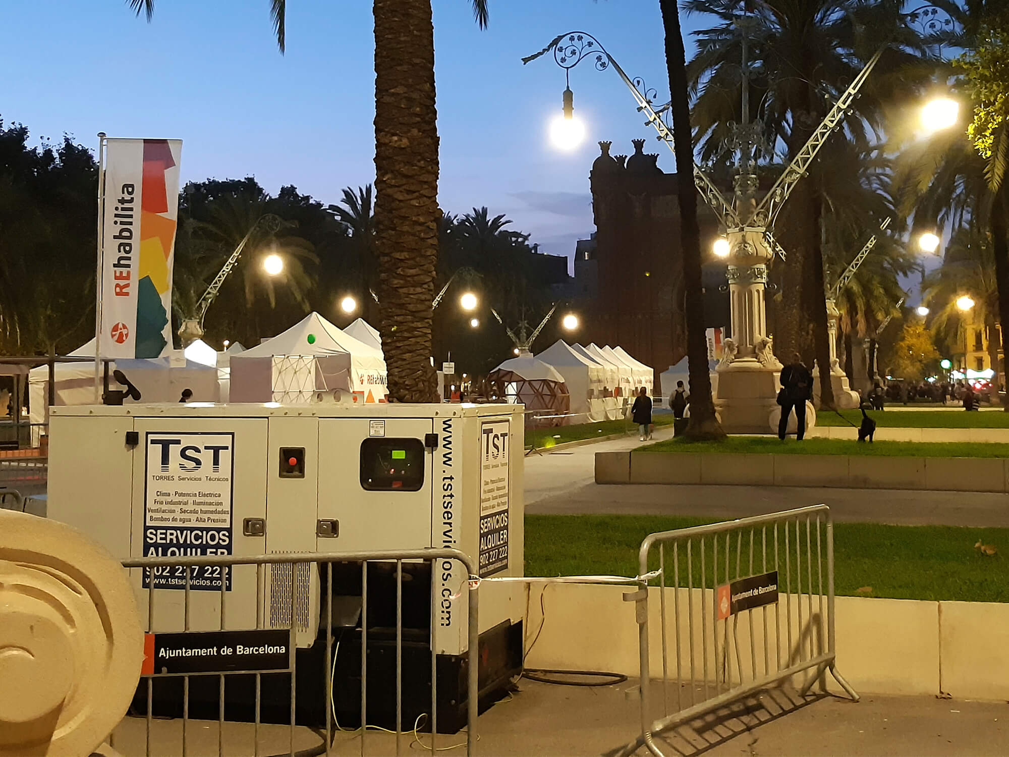  Feria Rehabilita 2018. Grupos electrógenos TST
